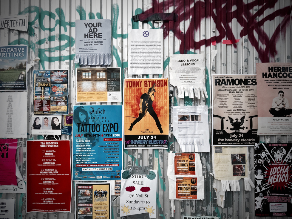 The Best Public Places to Put your Posters